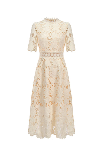 Jaca Lace Midi Dress