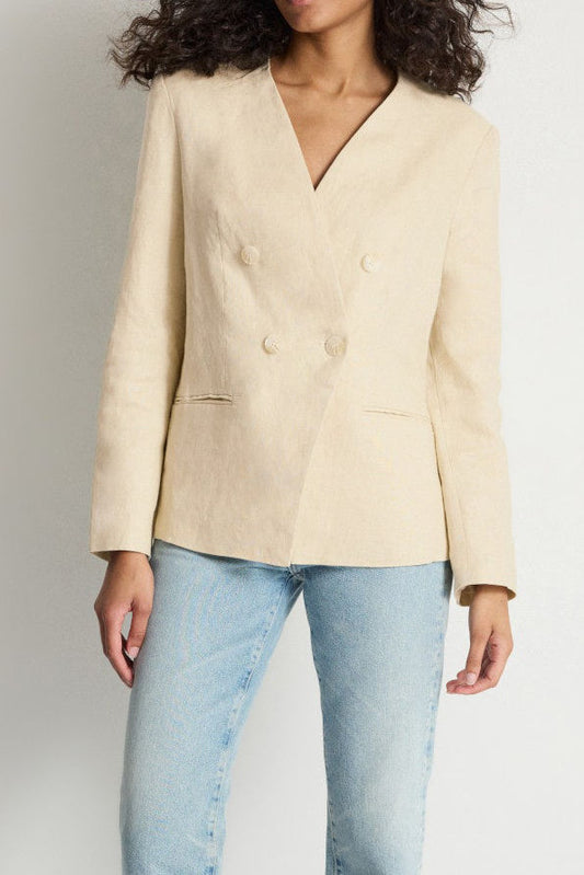 Double Breasted Tailored Blazer Jacket