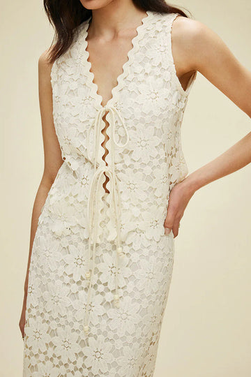 French Sleeveless Chiffon Quality Camisole Dress Two-Piece Set