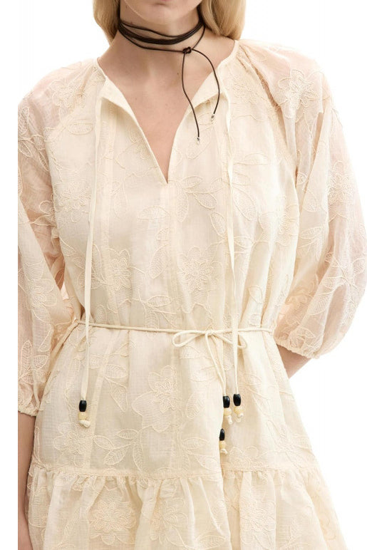Tie Waist Age Defying Fashion Versatile Dress