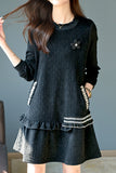 Elegant pearl beaded dress