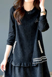 Elegant pearl beaded dress