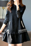 Elegant pearl beaded dress