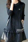 Elegant pearl beaded dress
