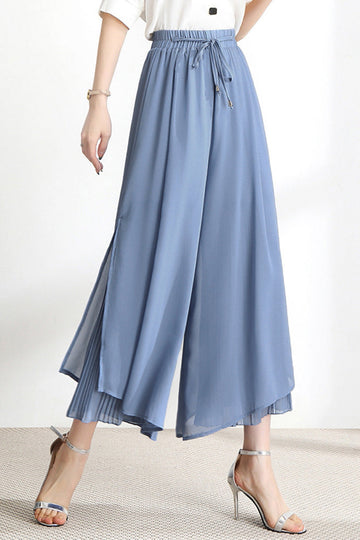 Casual Pleated Pants